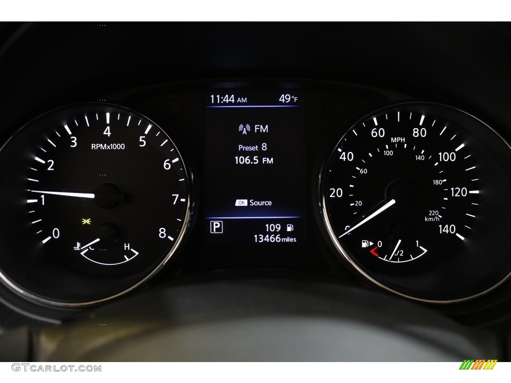 2020 Nissan Rogue SV AWD Gauges Photo #145305777