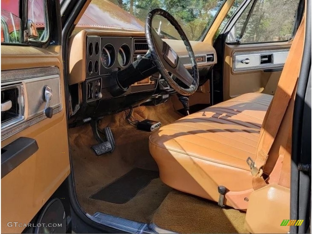 Tan Interior 1978 Chevrolet C/K Truck K10 Cheyenne Regular Cab 4x4 Photo #145305861