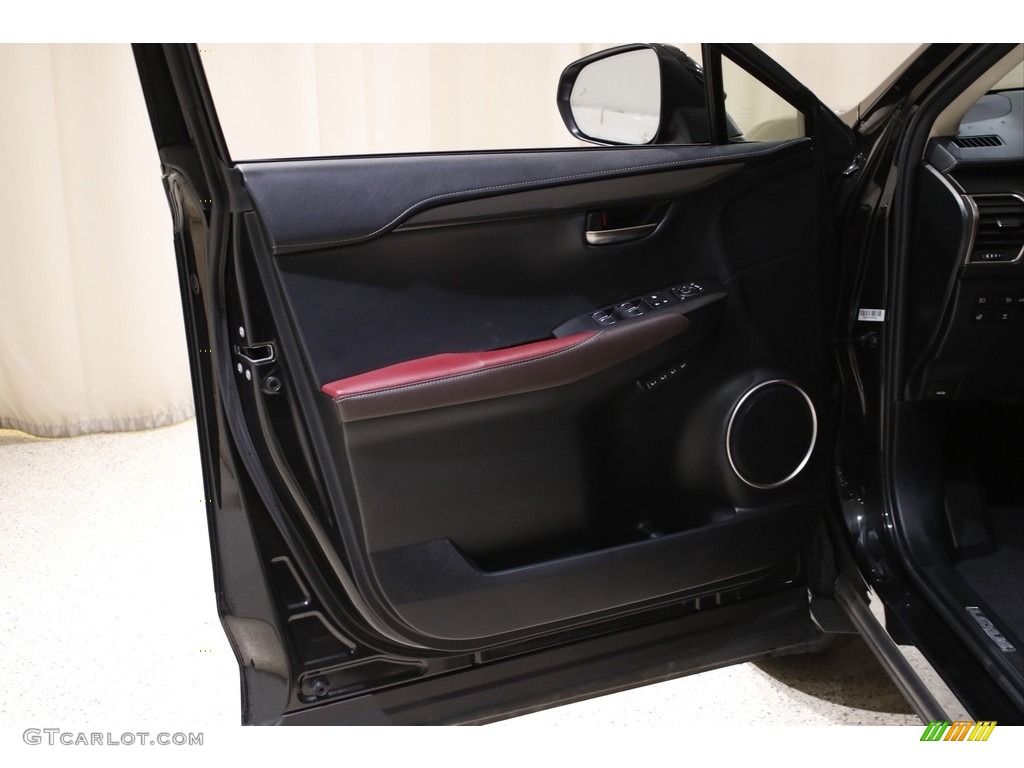 2019 Lexus NX 300 AWD Red Door Panel Photo #145306002