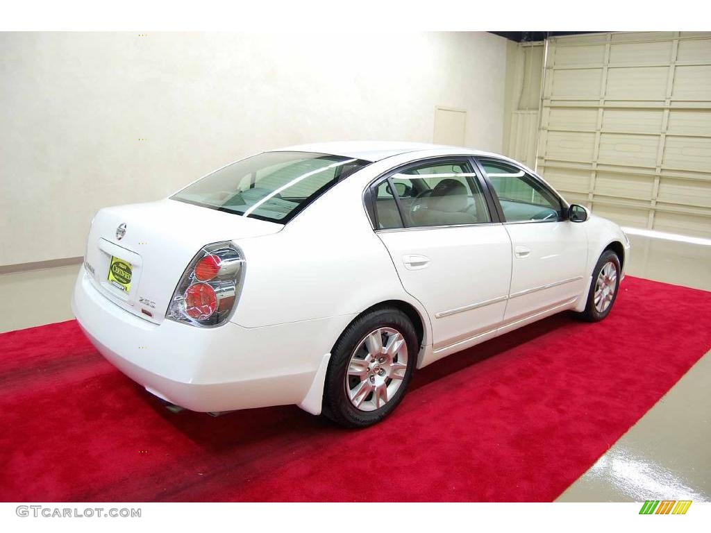 2006 Altima 2.5 S Special Edition - Satin White Pearl / Blond photo #6