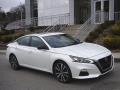 Glacier White 2020 Nissan Altima SR AWD