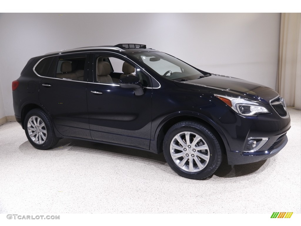 2020 Envision Essence AWD - Dark Moon Blue Metallic / Light Neutral photo #1