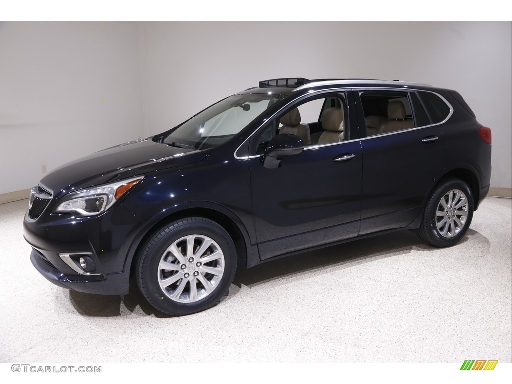 2020 Envision Essence AWD - Dark Moon Blue Metallic / Light Neutral photo #3
