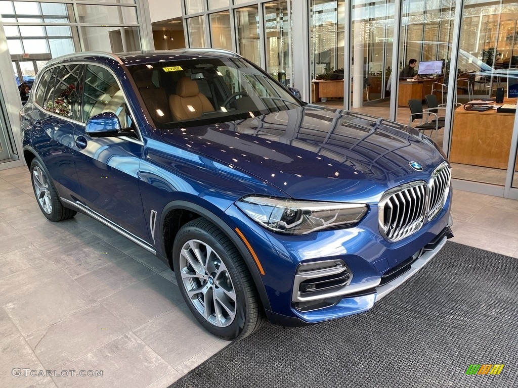 2023 X5 xDrive40i - Phytonic Blue Metallic / Cognac photo #1