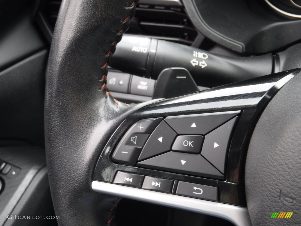 2020 Nissan Altima SR AWD Charcoal Steering Wheel Photo #145306790