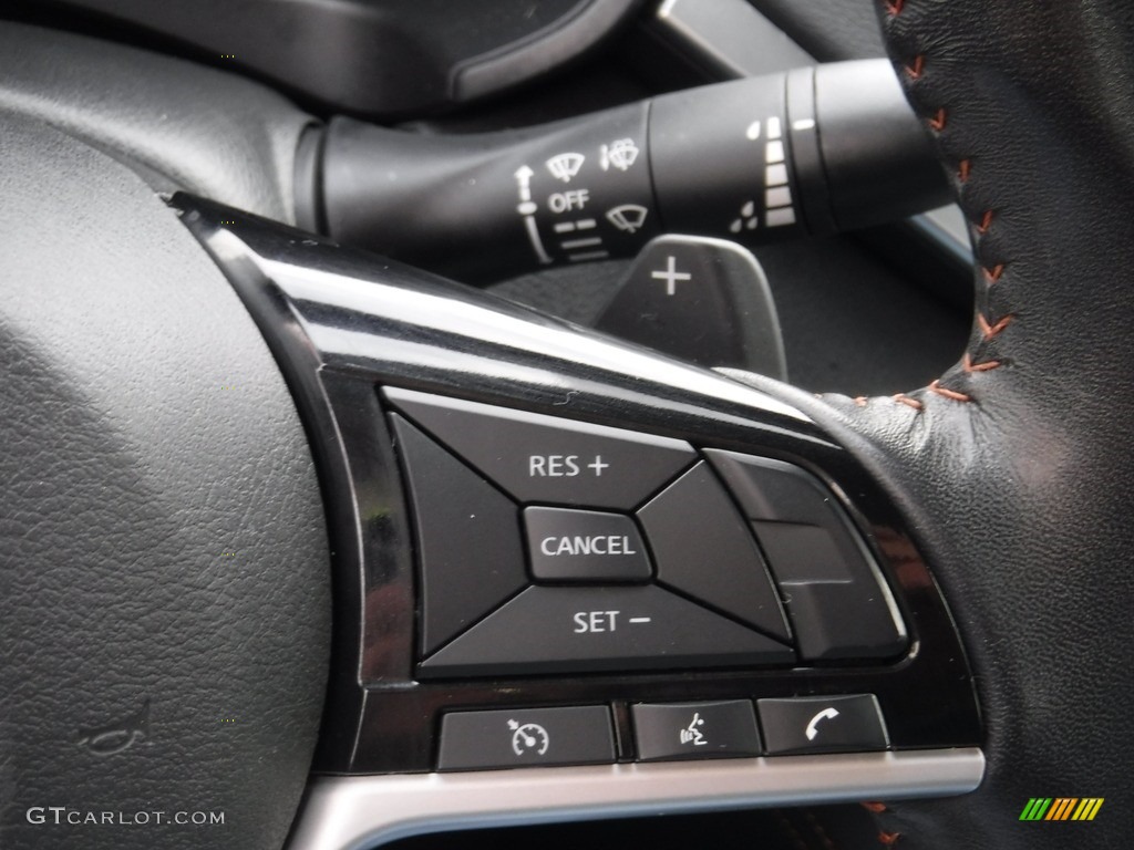 2020 Nissan Altima SR AWD Charcoal Steering Wheel Photo #145306805