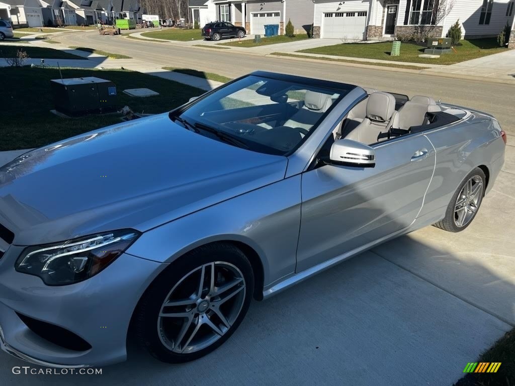 2016 E 400 Cabriolet - Iridium Silver Metallic / Crystal Grey/Black photo #1