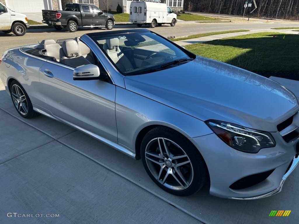 2016 E 400 Cabriolet - Iridium Silver Metallic / Crystal Grey/Black photo #2