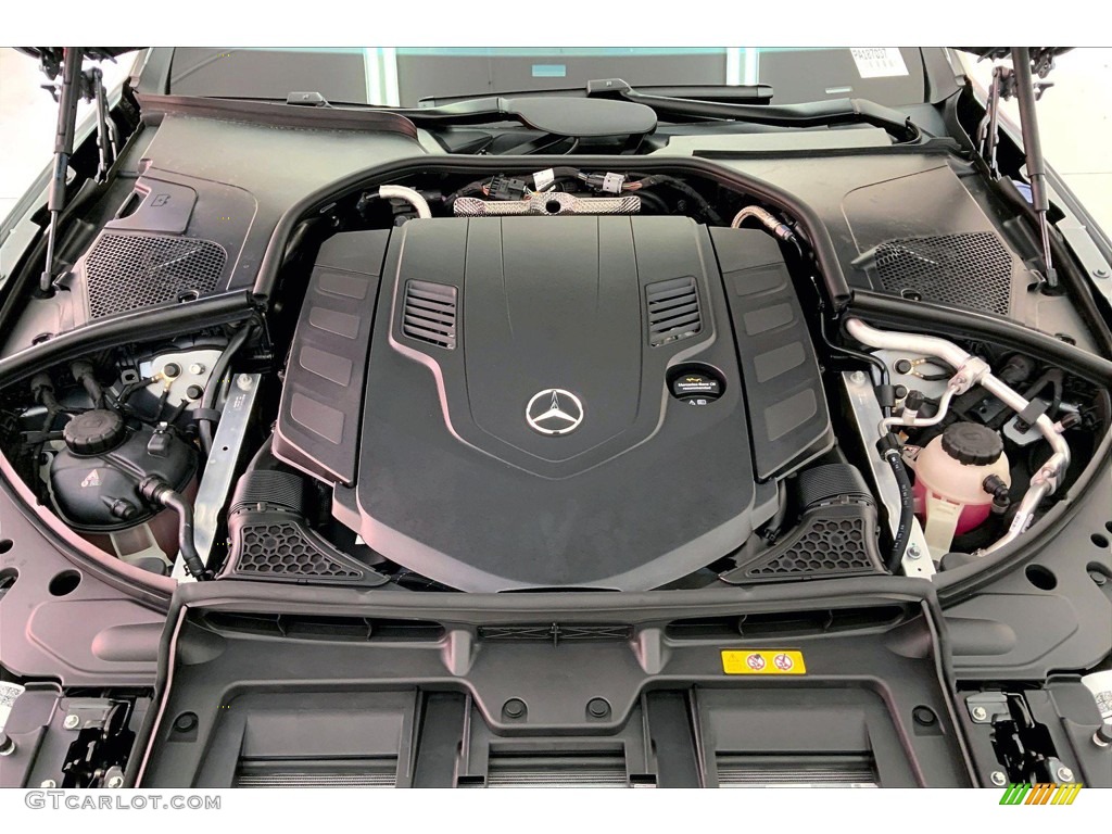 2023 Mercedes-Benz S 580 4Matic Sedan 4.0 Liter DI biturbo DOHC 32-Valve VVT V8 Engine Photo #145307528