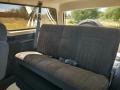 1990 Ford Bronco Dark Charcoal Interior Rear Seat Photo