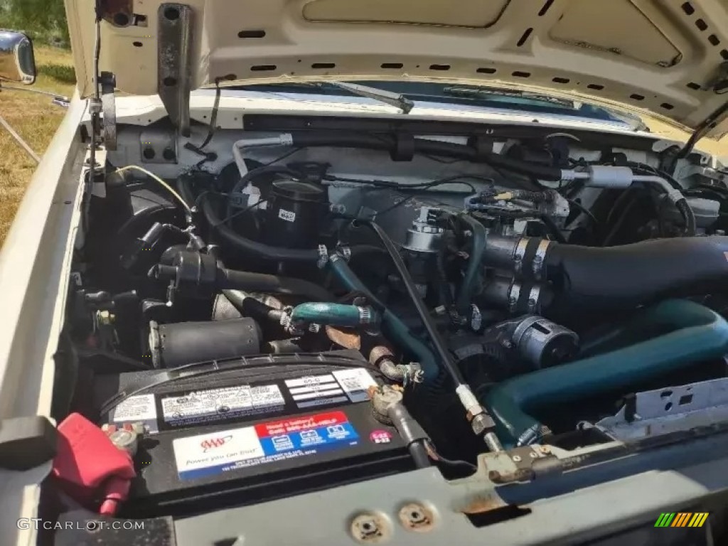 1990 Ford Bronco XLT 4x4 5.8 Liter OHV 16-Valve V8 Engine Photo #145308083