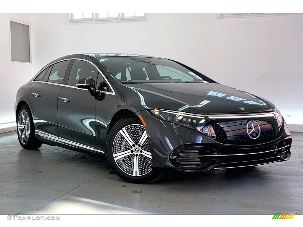 Graphite Gray Metallic 2023 Mercedes-Benz EQS 450+ Sedan Exterior Photo #145308371