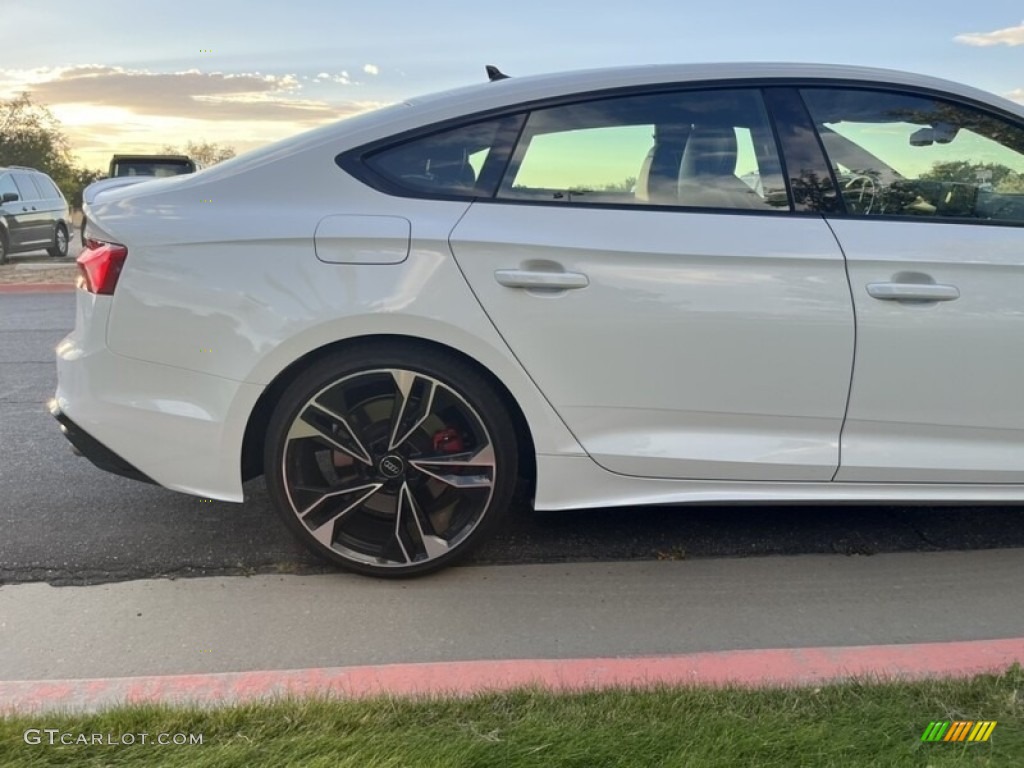 2021 S5 Sportback Premium Plus quattro - Glacier White Metallic / Black photo #8