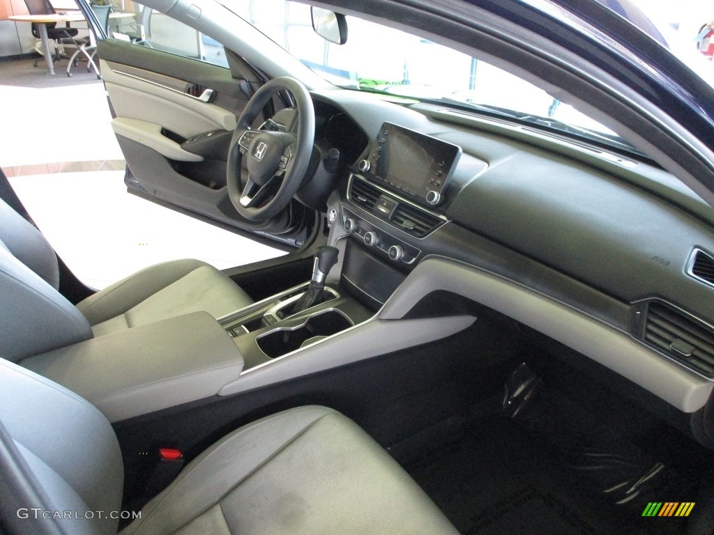 2019 Accord LX Sedan - Obsidian Blue Pearl / Gray photo #15