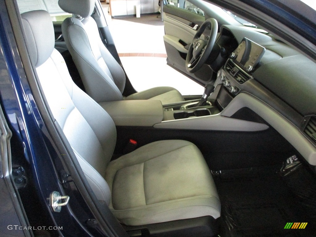 2019 Accord LX Sedan - Obsidian Blue Pearl / Gray photo #16