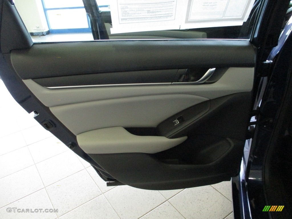 2019 Accord LX Sedan - Obsidian Blue Pearl / Gray photo #22