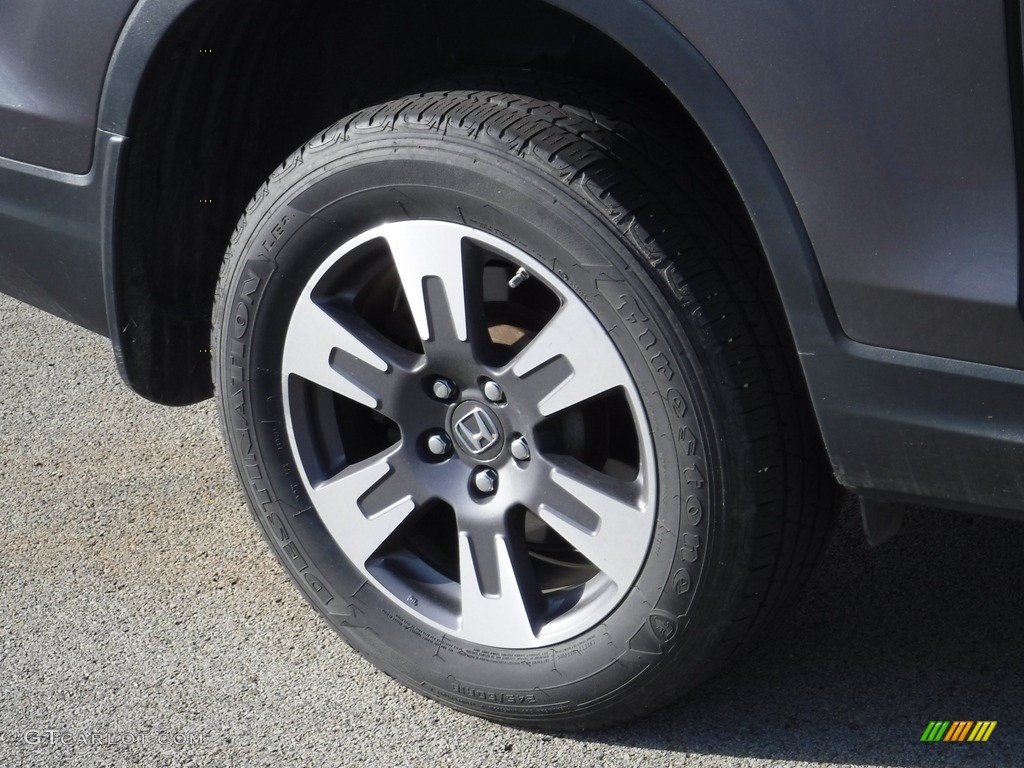 2019 Ridgeline RTL-T AWD - Modern Steel Metallic / Gray photo #3