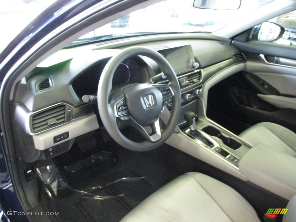 2019 Accord LX Sedan - Obsidian Blue Pearl / Gray photo #26