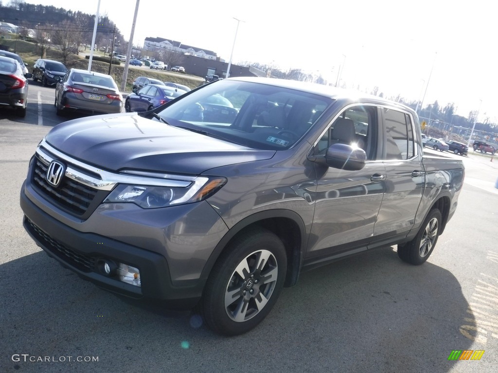 2019 Ridgeline RTL-T AWD - Modern Steel Metallic / Gray photo #6