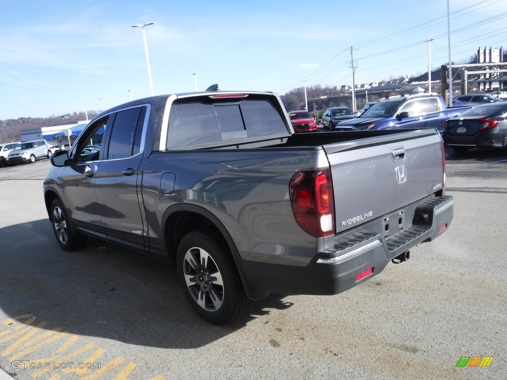 2019 Ridgeline RTL-T AWD - Modern Steel Metallic / Gray photo #8