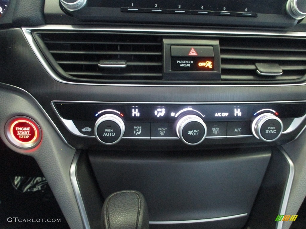 2019 Accord LX Sedan - Obsidian Blue Pearl / Gray photo #30