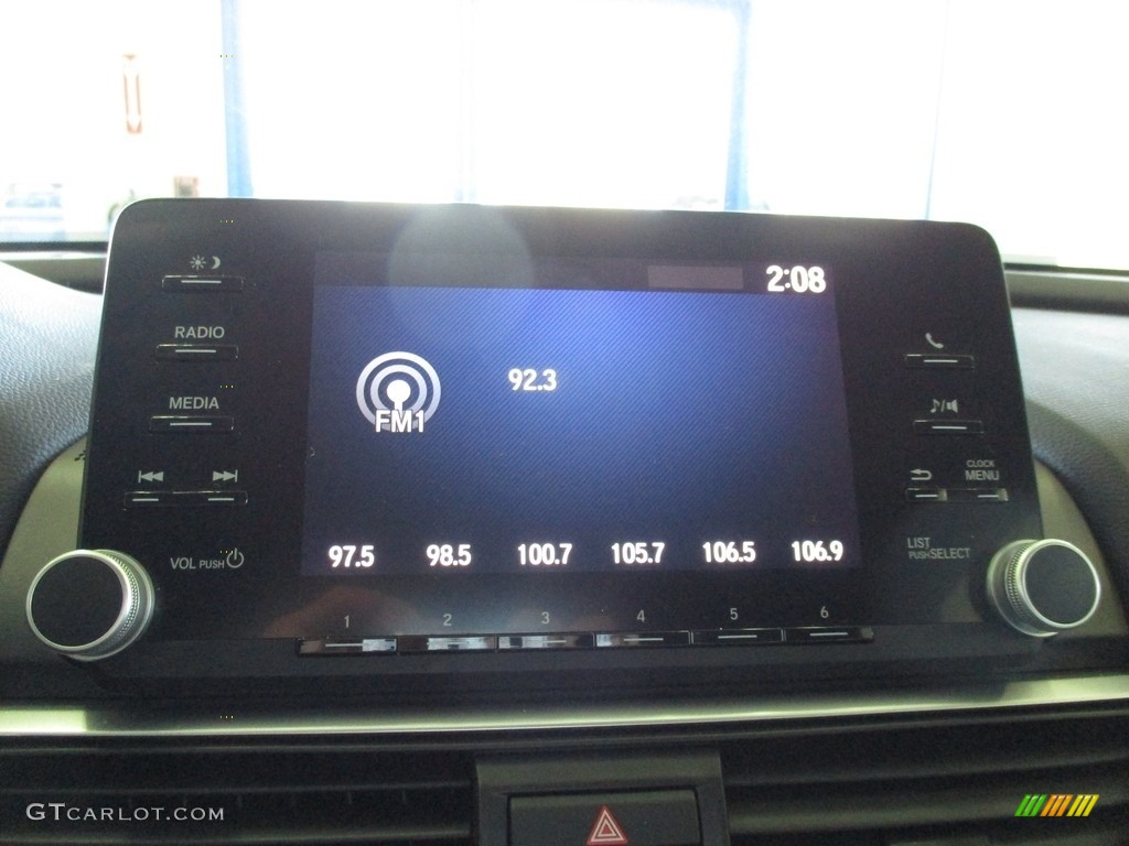 2019 Accord LX Sedan - Obsidian Blue Pearl / Gray photo #35