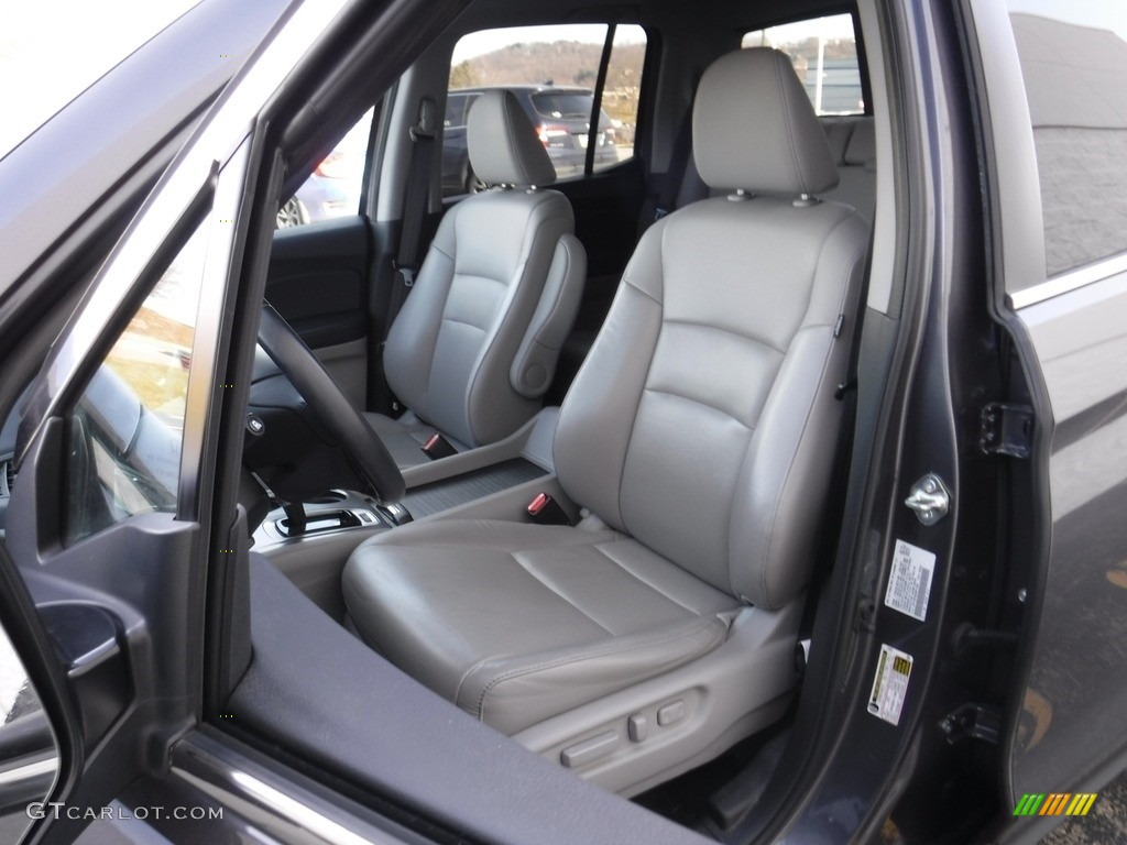 2019 Ridgeline RTL-T AWD - Modern Steel Metallic / Gray photo #19