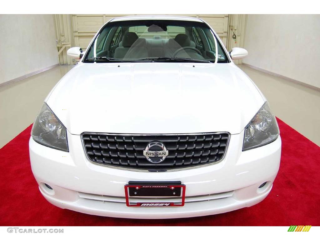2006 Altima 2.5 S Special Edition - Satin White Pearl / Blond photo #13