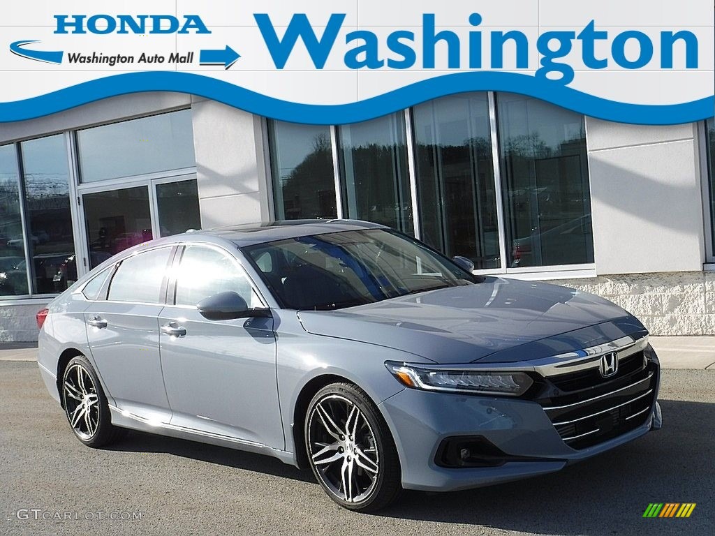 2021 Accord Touring - Sonic Gray Pearl / Black photo #1