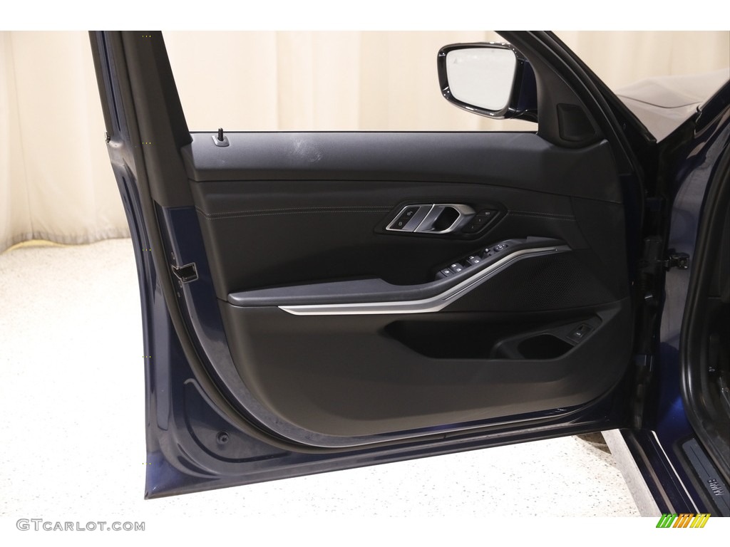 2020 3 Series 330i xDrive Sedan - Mediterranean Blue Metallic / Black photo #4