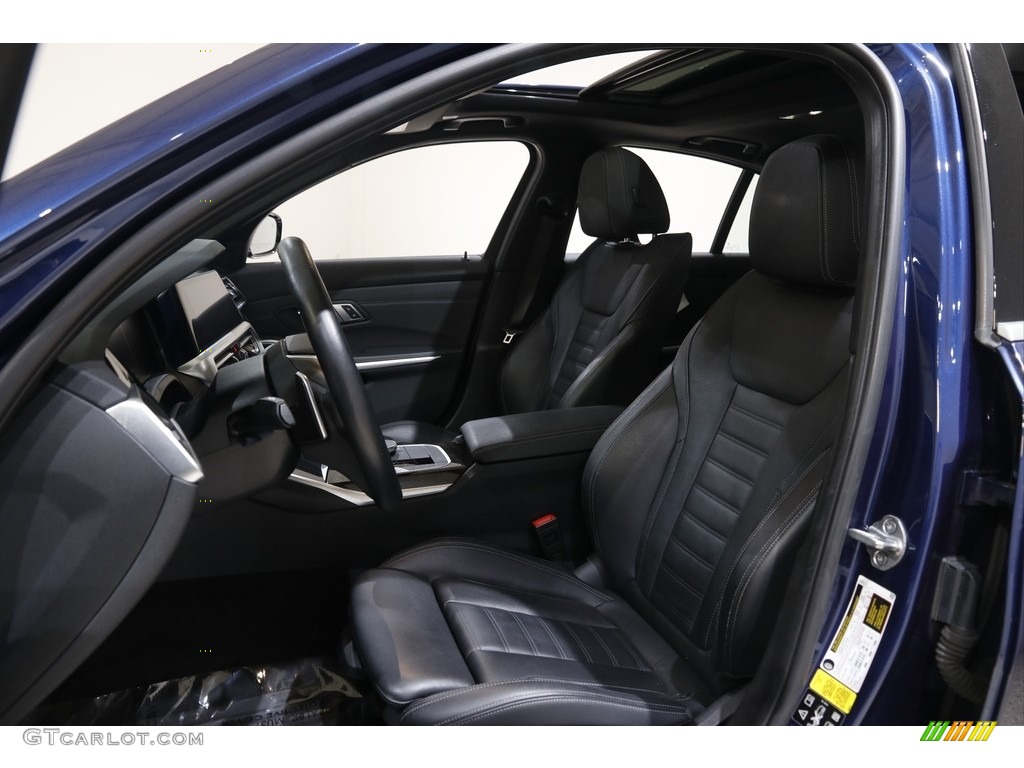 2020 3 Series 330i xDrive Sedan - Mediterranean Blue Metallic / Black photo #5