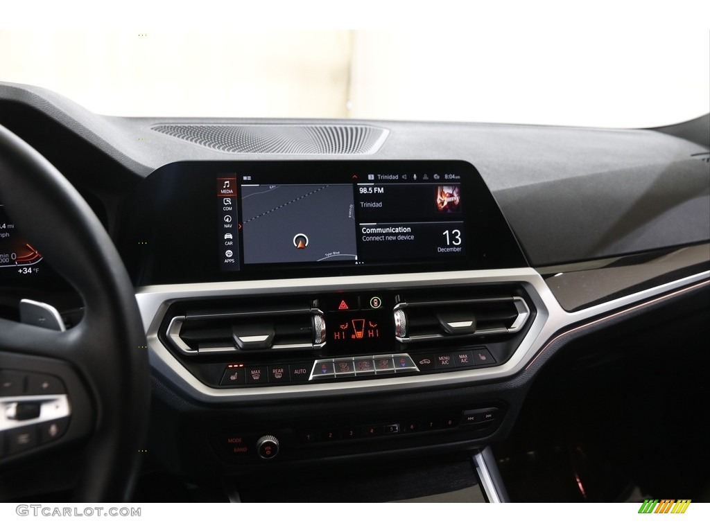2020 3 Series 330i xDrive Sedan - Mediterranean Blue Metallic / Black photo #9