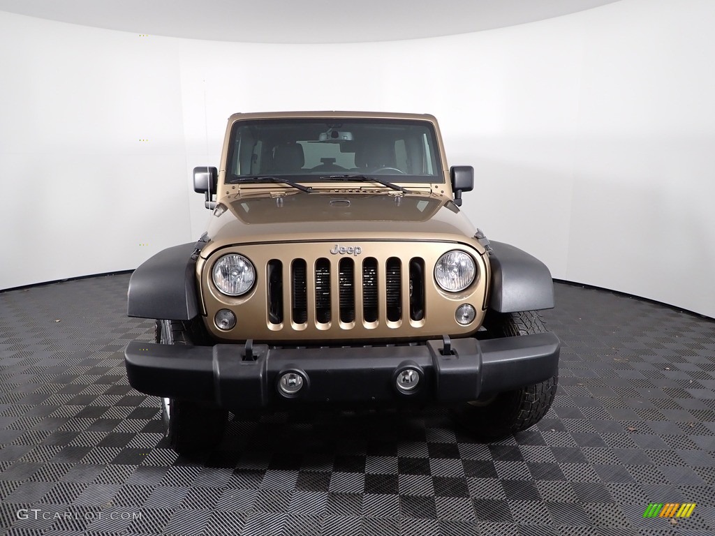 2015 Wrangler Unlimited Sport 4x4 - Copper Brown Pearl / Black photo #2