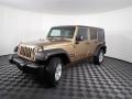 2015 Copper Brown Pearl Jeep Wrangler Unlimited Sport 4x4  photo #3