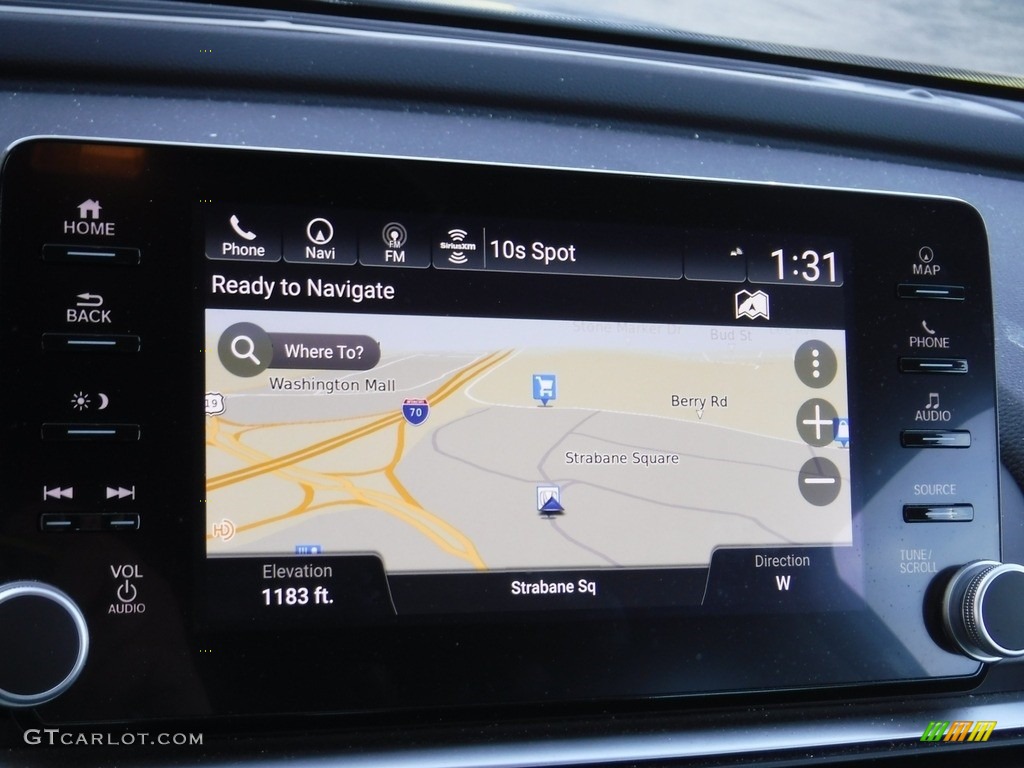 2021 Accord Touring - Sonic Gray Pearl / Black photo #22