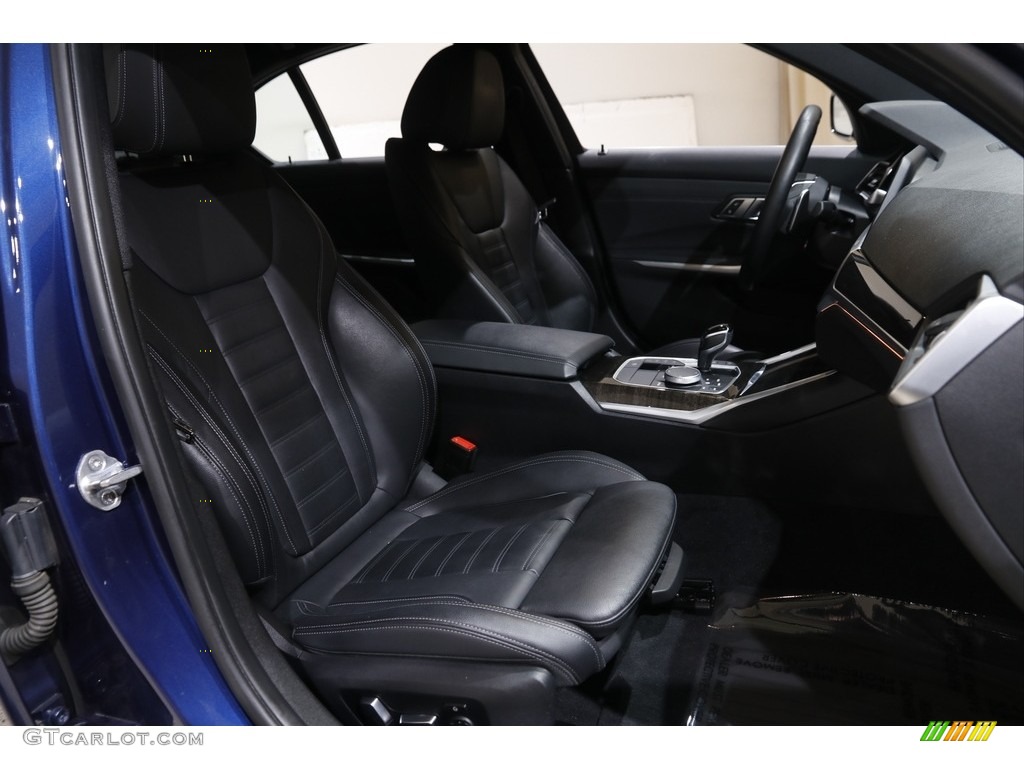 2020 3 Series 330i xDrive Sedan - Mediterranean Blue Metallic / Black photo #20