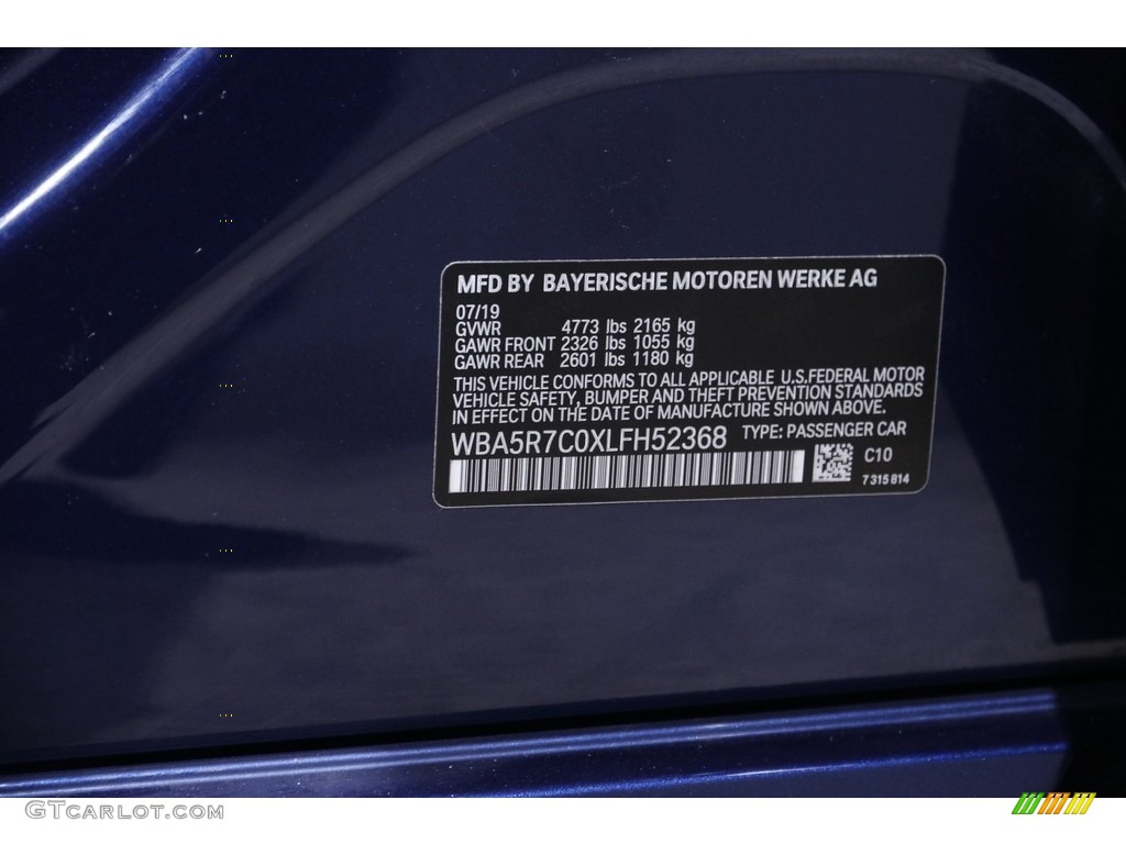 2020 3 Series 330i xDrive Sedan - Mediterranean Blue Metallic / Black photo #26