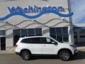 2020 Platinum White Pearl Honda Pilot EX AWD  photo #2