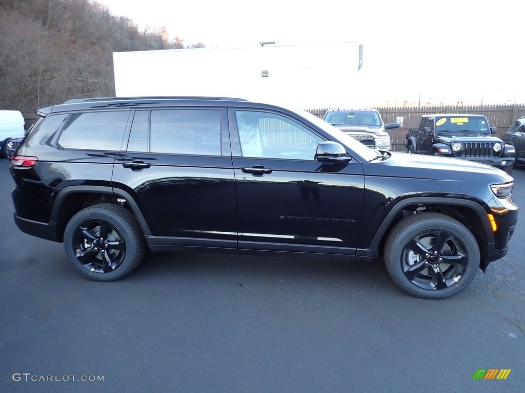Diamond Black Crystal Pearl 2023 Jeep Grand Cherokee L Altitude 4x4 Exterior Photo #145311955