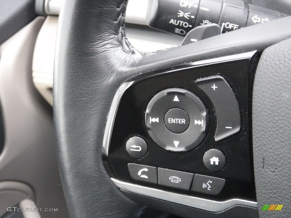 2019 Odyssey EX-L - White Diamond Pearl / Gray photo #8