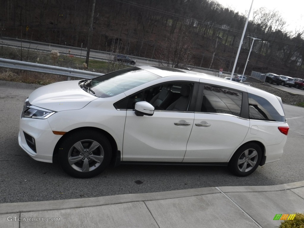 2019 Odyssey EX-L - White Diamond Pearl / Gray photo #13