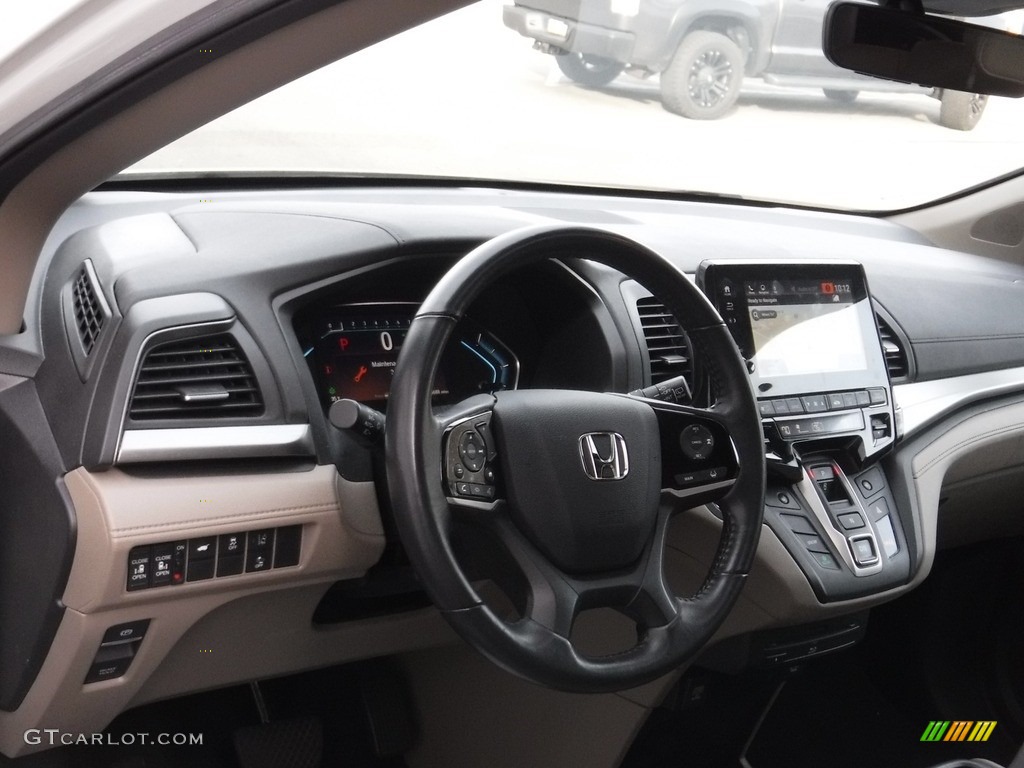 2019 Odyssey EX-L - White Diamond Pearl / Gray photo #20