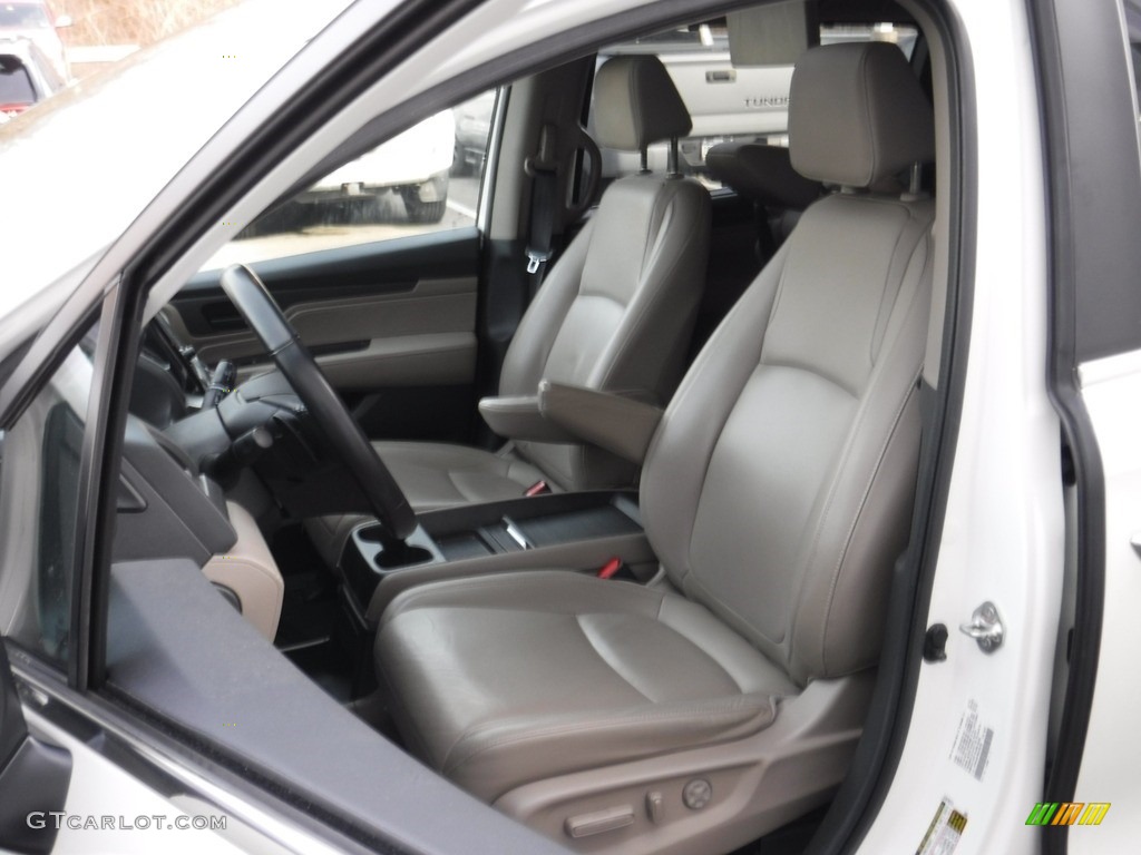 2019 Odyssey EX-L - White Diamond Pearl / Gray photo #22