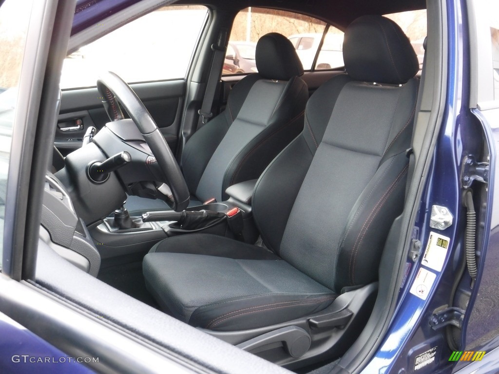 2016 Subaru WRX Standard WRX Model Front Seat Photos