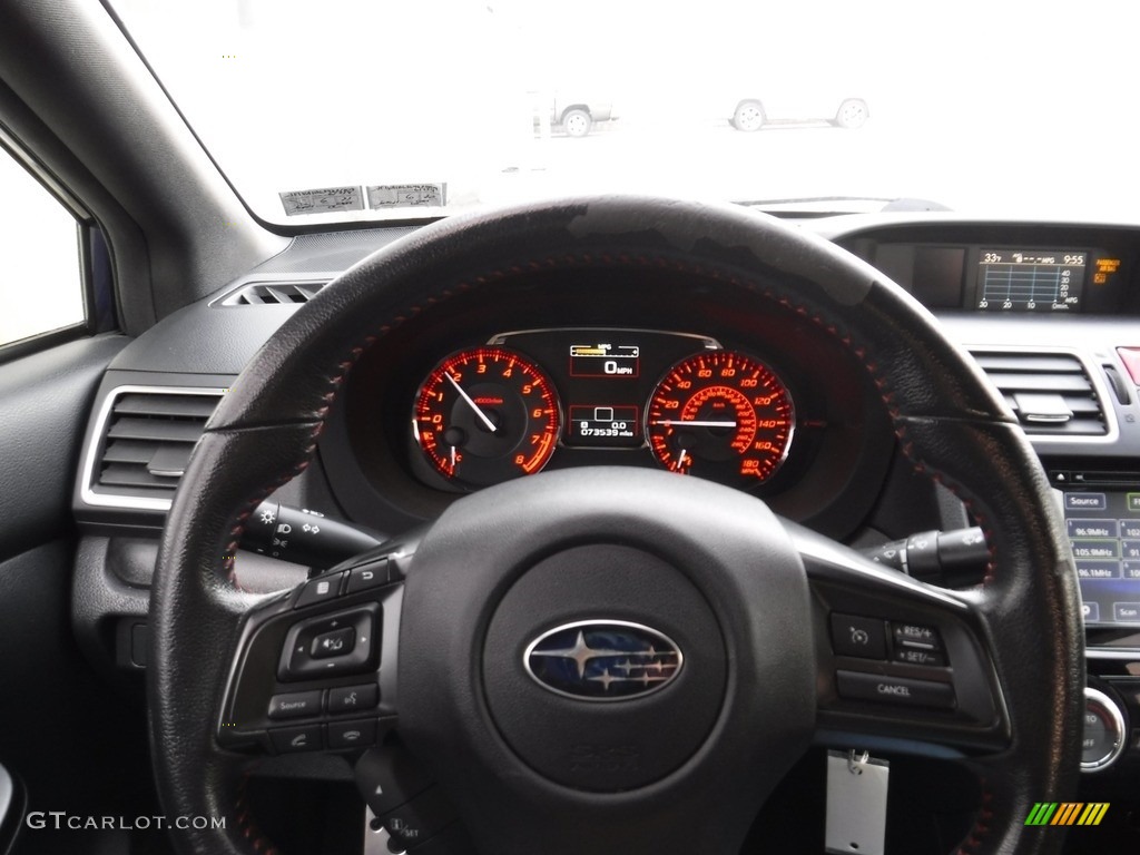 2016 WRX  - Lapis Blue Pearl / Carbon Black photo #19