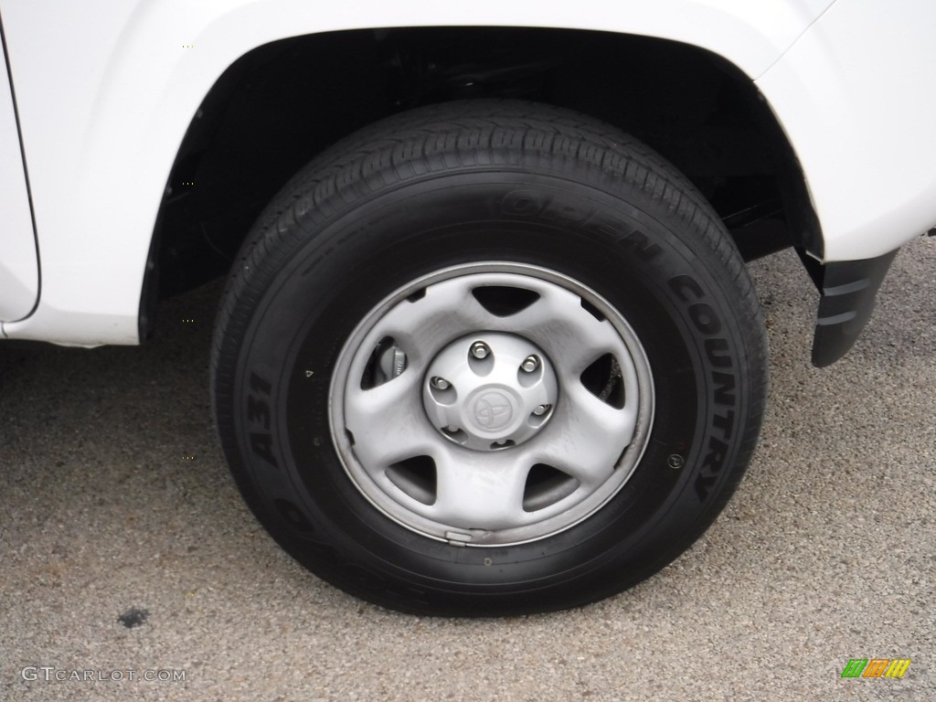 2022 Tacoma SR5 Double Cab 4x4 - Super White / Cement Gray photo #3