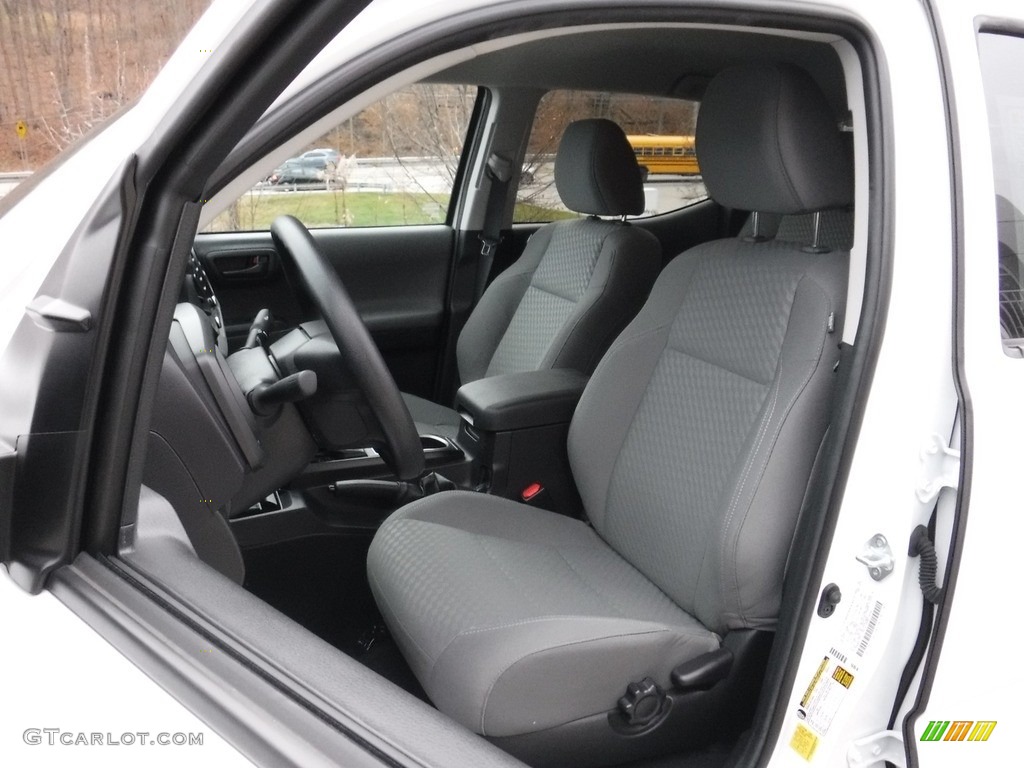 2022 Tacoma SR5 Double Cab 4x4 - Super White / Cement Gray photo #16