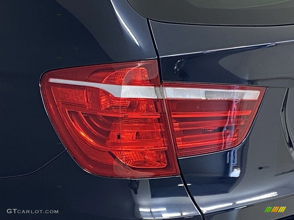 2012 X3 xDrive 28i - Deep Sea Blue Metallic / Black photo #8