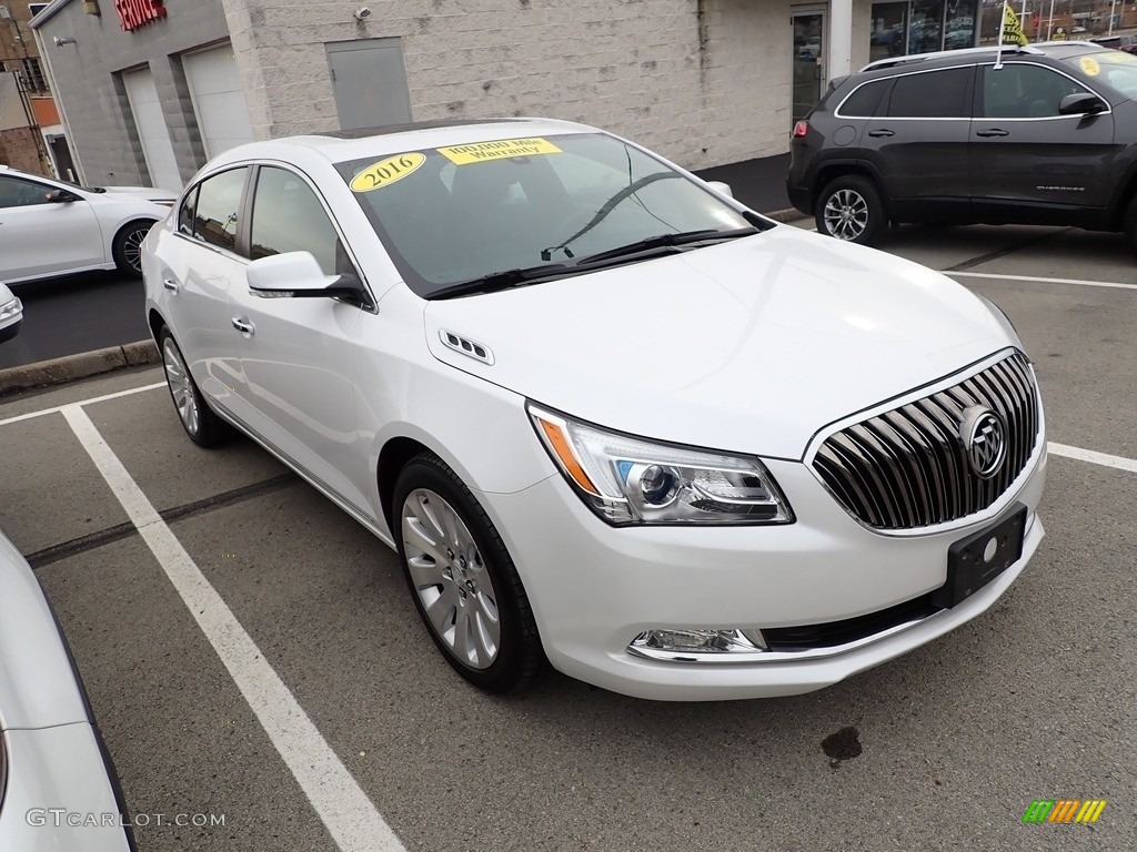 White Frost Tricoat 2016 Buick LaCrosse Premium I Group Exterior Photo #145314891