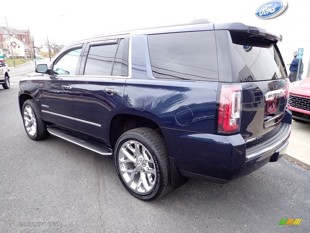 2019 Yukon Denali 4WD - Dark Sapphire Blue Metallic / Jet Black photo #3